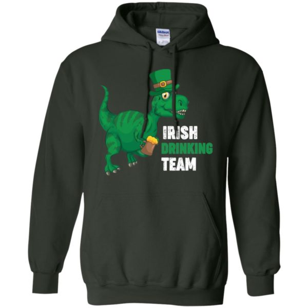 St. Patricks Day T Rex Drinking Beer Shirt