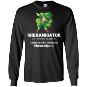 Shenanigator Definition Funny Irish Shirt