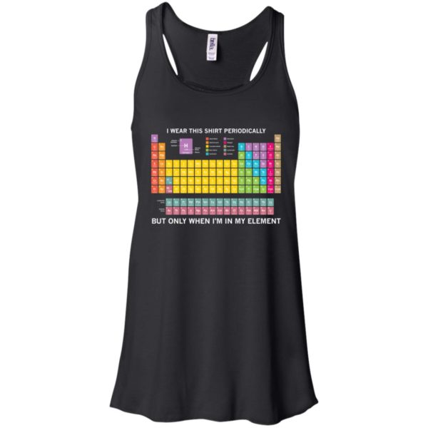 Periodic Table I Wear This Shirt Periodically Shirt