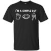 I’m A Simple Guy Beer Football BBQ Shirt