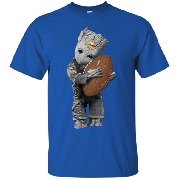 Baby Groot Hug Minnesota Vikings Shirt