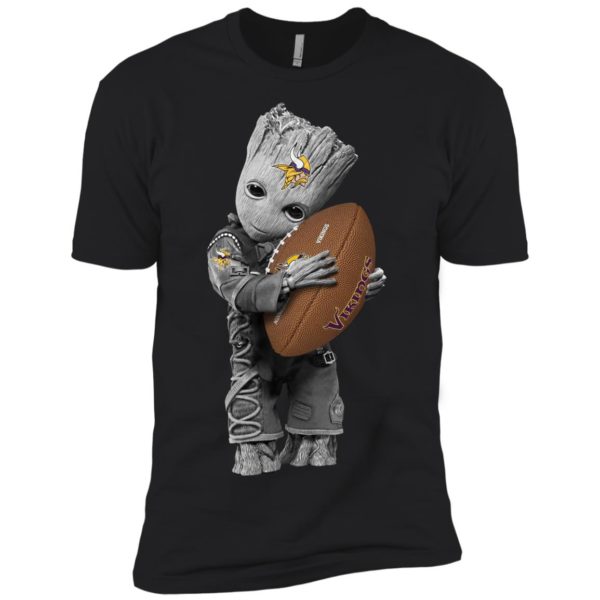 Baby Groot Hug Minnesota Vikings Shirt