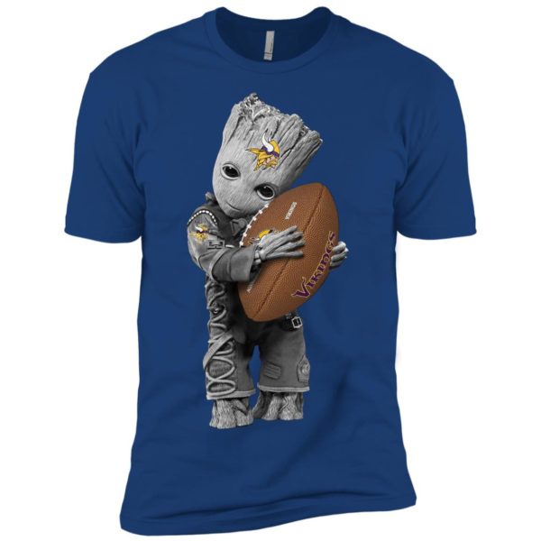 Baby Groot Hug Minnesota Vikings Shirt