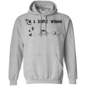 I’m A Simple Woman Yoga Coffee And Book Shirt