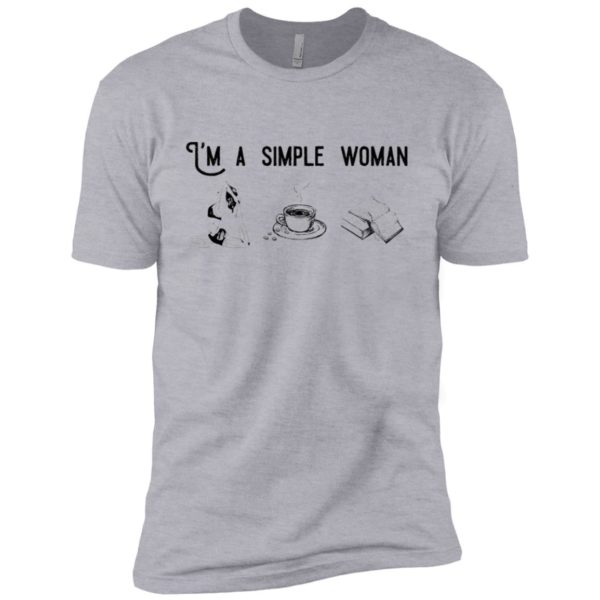 I’m A Simple Woman Yoga Coffee And Book Shirt