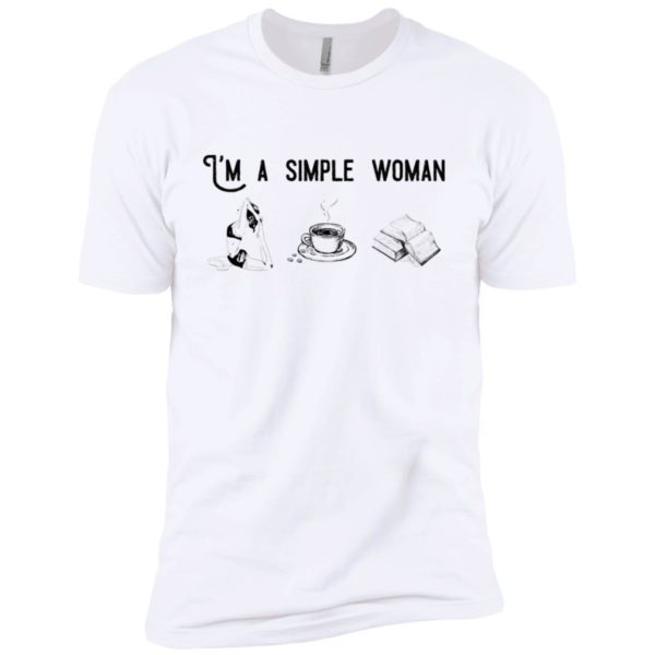 I’m A Simple Woman Yoga Coffee And Book Shirt