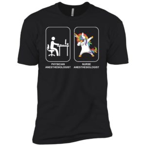 Nurse Anesthesiologist Unicorn and Physician Anesthesiologist Shirt image Nurse Anesthesiologist Unicorn and Physician Anesthesiologist Shirt
