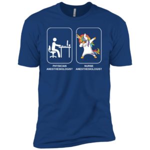 Nurse Anesthesiologist Unicorn and Physician Anesthesiologist Shirt image Nurse Anesthesiologist Unicorn and Physician Anesthesiologist Shirt