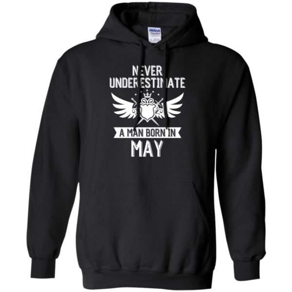 Never Underestimate A Man Born In May Shirt