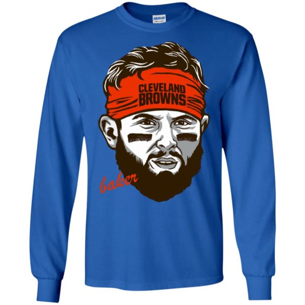 Mayfield Cleveland Browns Baker Face Shirt