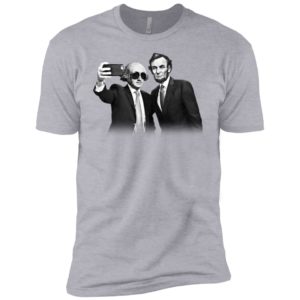 George Washington and Abraham Lincoln Selfie Shirt