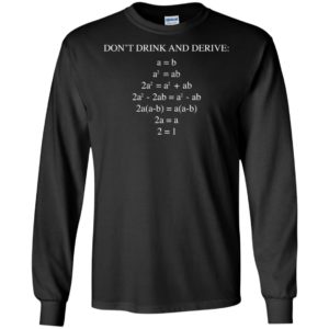 Don't Drink And Derive Shirt