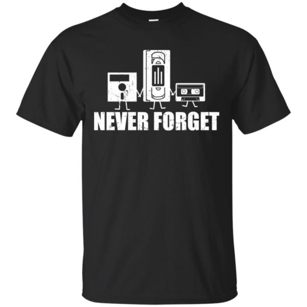 Never Forget Sarcastic Graphic Music Novelty Shirt