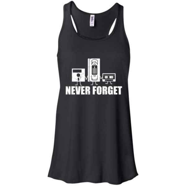 Never Forget Sarcastic Graphic Music Novelty Shirt
