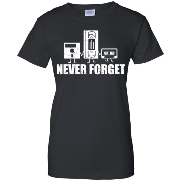 Never Forget Sarcastic Graphic Music Novelty Shirt