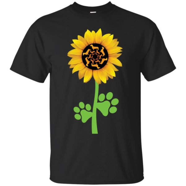 Dachshund Dog Sunflower Shirt