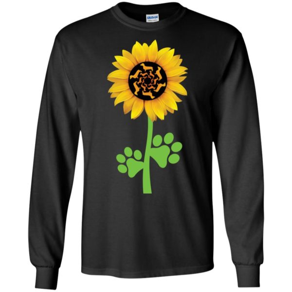 Dachshund Dog Sunflower Shirt