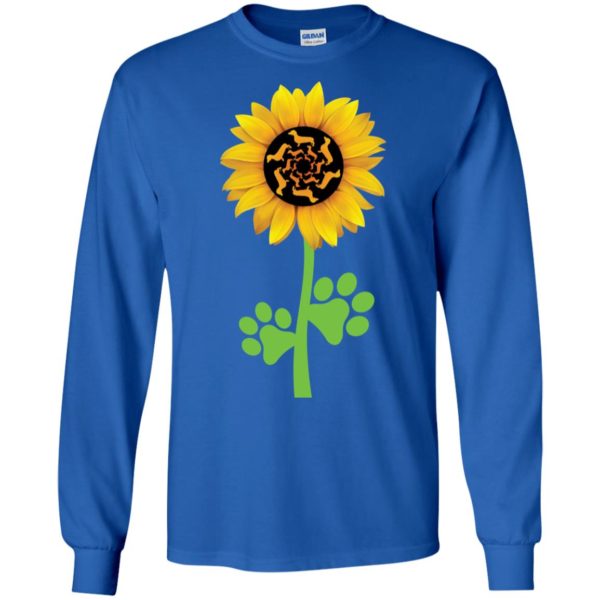 Dachshund Dog Sunflower Shirt