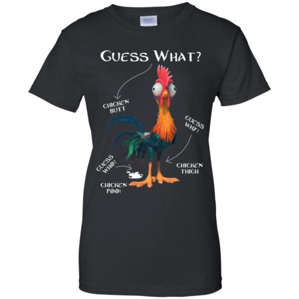 Guess What Chicken Butt Guess Who Chicken Poo Shirt