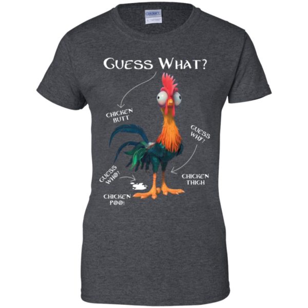 Guess What Chicken Butt Guess Who Chicken Poo Shirt