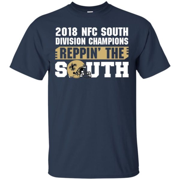 2018 NFC South Division Champions New Orleans Saints Shirt