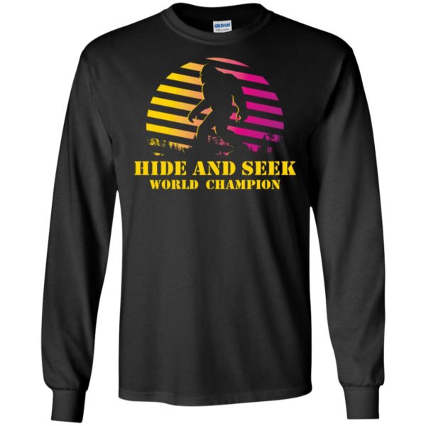 Bigfoot Hide and Seek World Champion Shirt