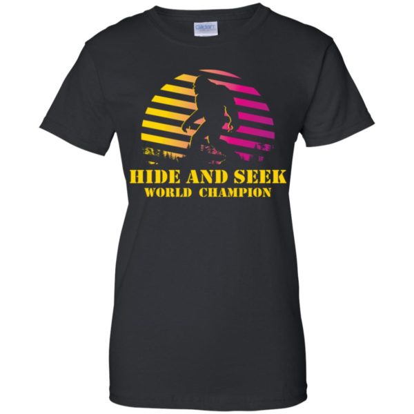 Bigfoot Hide and Seek World Champion Shirt