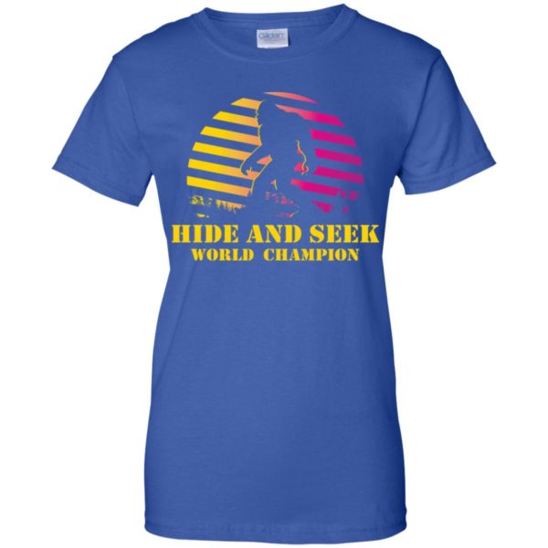 Bigfoot Hide and Seek World Champion Shirt