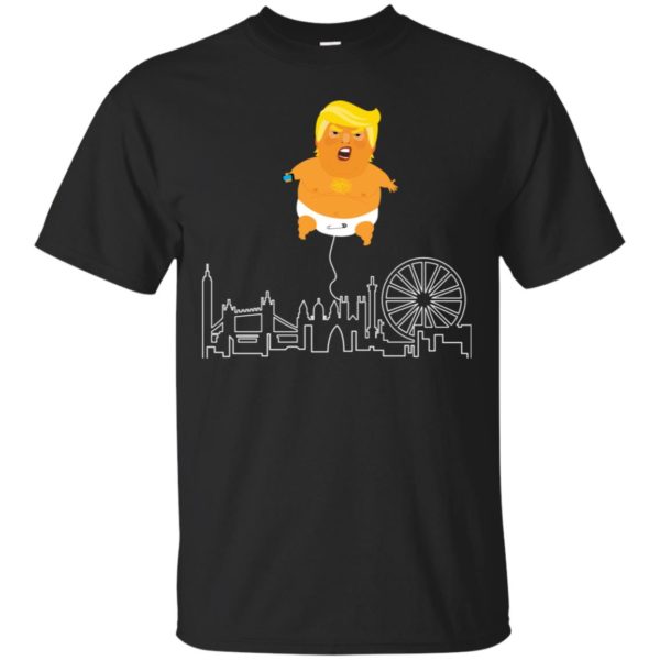Trump with Baby Blimp Funny Shirt