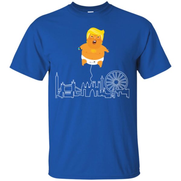 Trump with Baby Blimp Funny Shirt