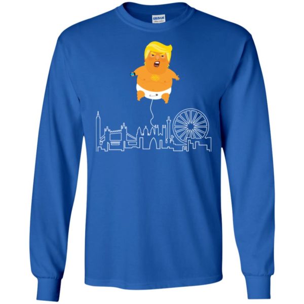 Trump with Baby Blimp Funny Shirt