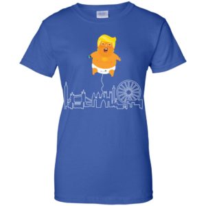 Trump with Baby Blimp Funny Shirt