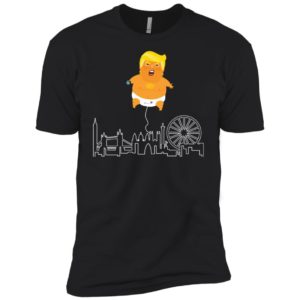 Trump with Baby Blimp Funny Shirt