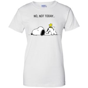 Snoopy No, Not Today Shirt image Snoopy No, Not Today Shirt