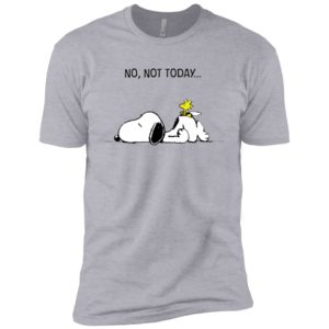 Snoopy No, Not Today Shirt image Snoopy No, Not Today Shirt