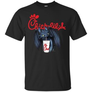 Night Fury Toothless Chick fil a Shirt