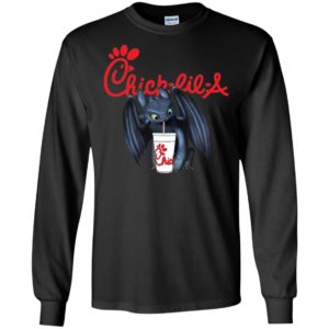 Night Fury Toothless Chick fil a Shirt