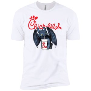Night Fury Toothless Chick fil a Shirt