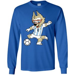 Lionel Messi of Argentina Zabivaka World Cup 2018 Shirt