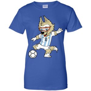 Lionel Messi of Argentina Zabivaka World Cup 2018 Shirt
