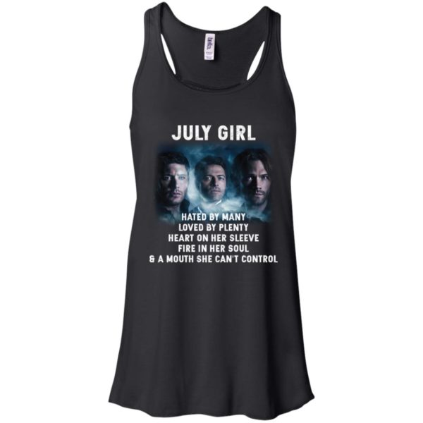 Supernatural July Girl Hated By Many Loved By Plenty Shirt