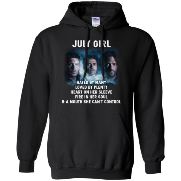 Supernatural July Girl Hated By Many Loved By Plenty Shirt