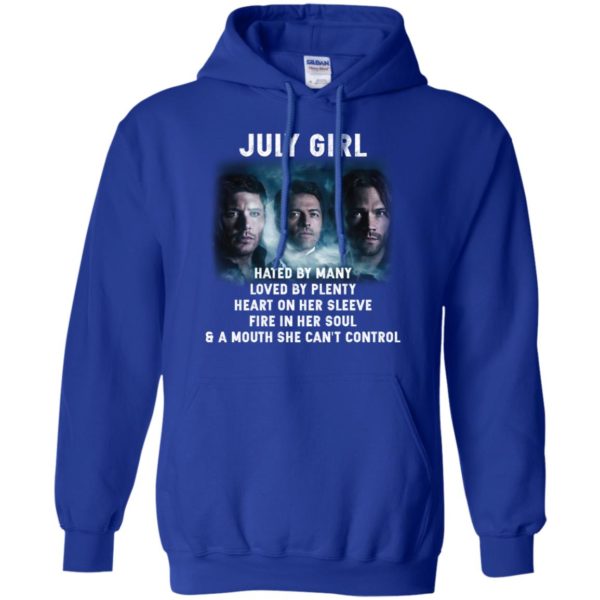 Supernatural July Girl Hated By Many Loved By Plenty Shirt