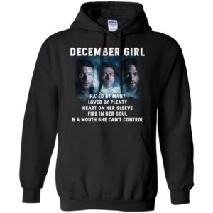 Supernatural December Girl Hated By Many Loved By Plenty Shirt