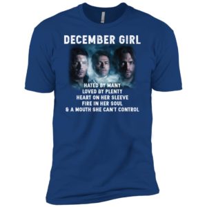 Supernatural December Girl Hated By Many Loved By Plenty Shirt