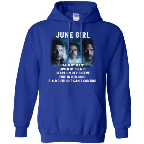 Supernatural June Girl Hated By Many Loved By Plenty Shirt