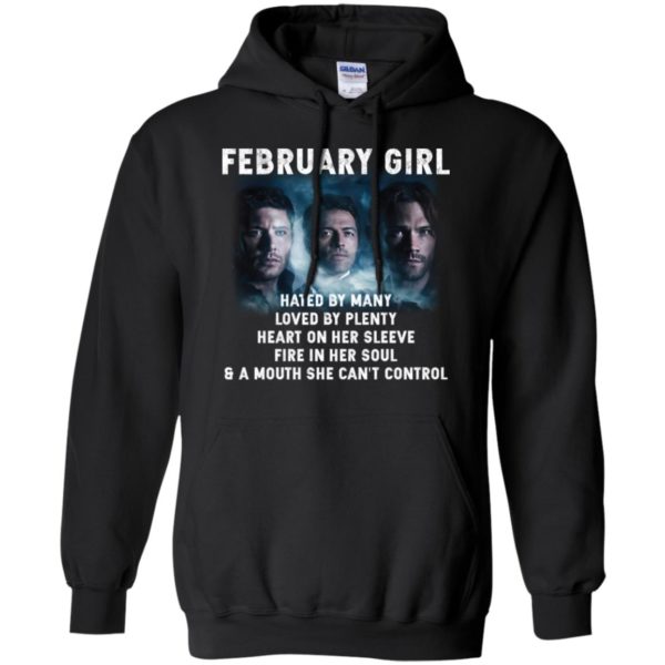 Supernatural February Girl Hated By Many Loved By Plenty Shirt