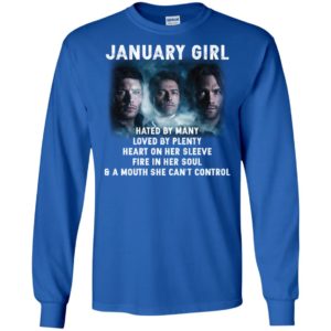 Supernatural January Girl Hated By Many Loved By Plenty Shirt