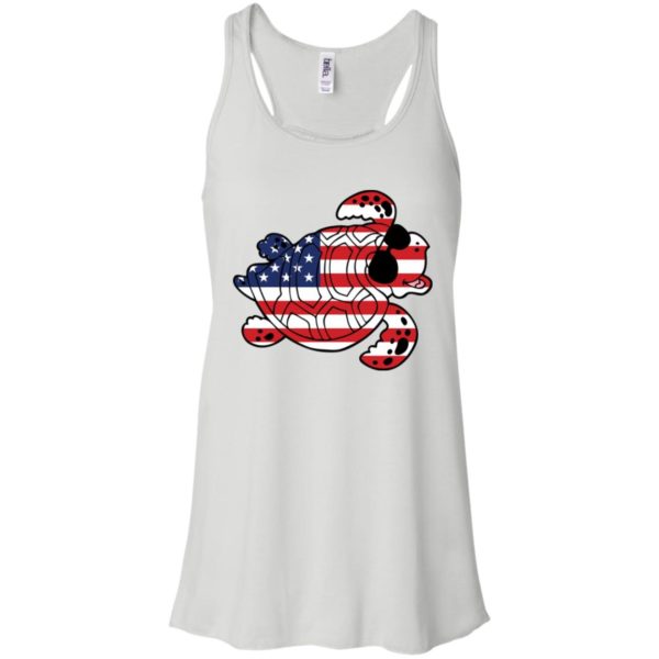 Turtle American Flag Independence Day Shirt