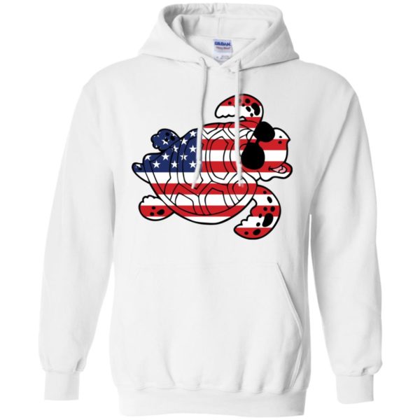 Turtle American Flag Independence Day Shirt